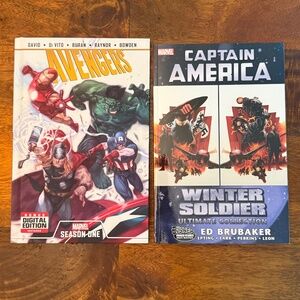 Marvel Comic Book Compilation Books